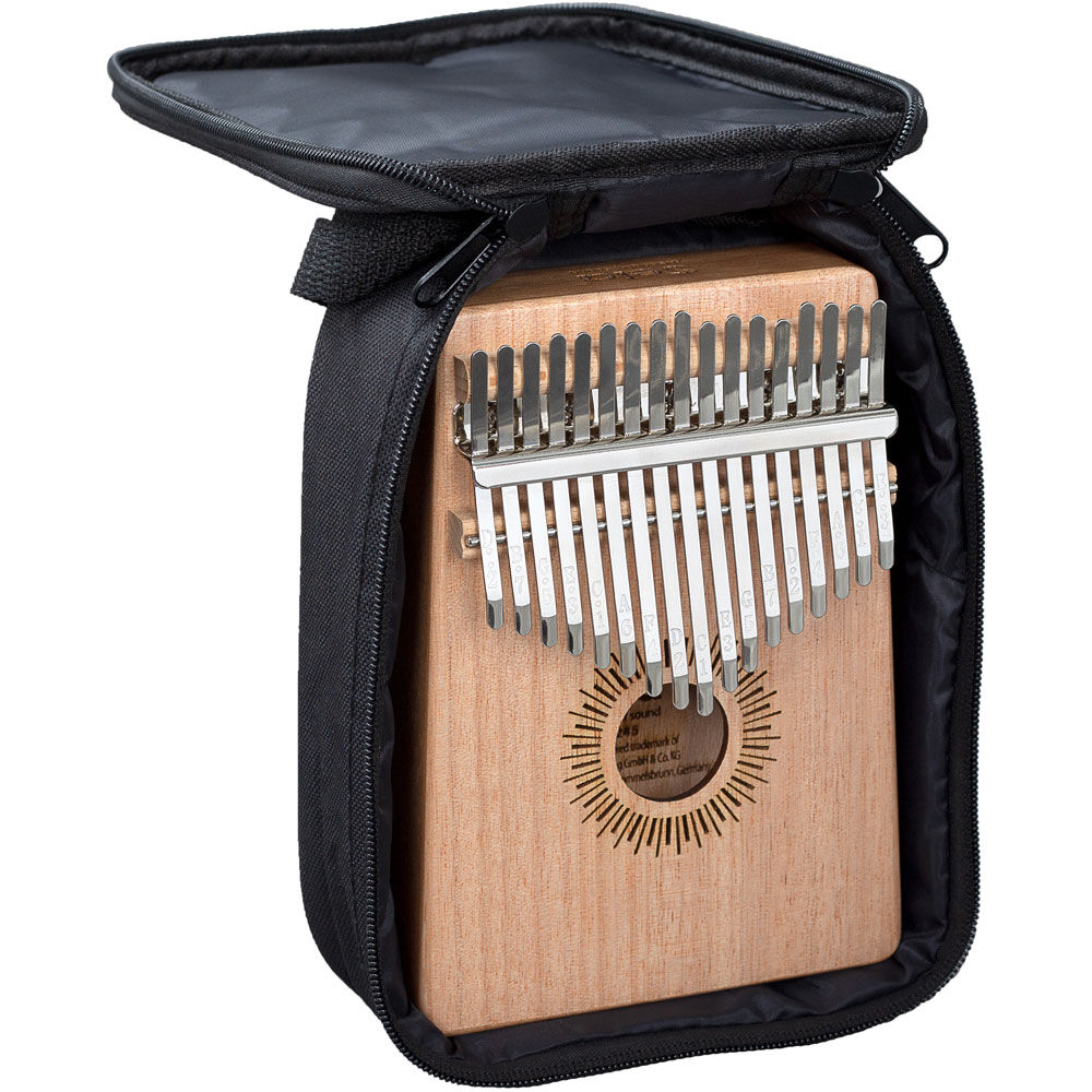 Sela 17-Key Mahogany Kalimba Sound Effect in Natural