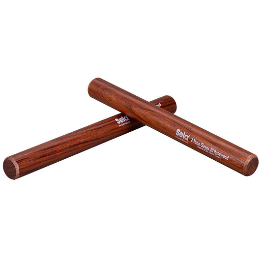 Sela 2-Tone Claves 20 in Rosewood