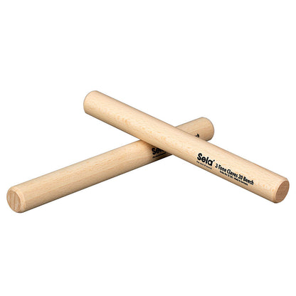 Sela 2-Tone Claves 20 in Beech
