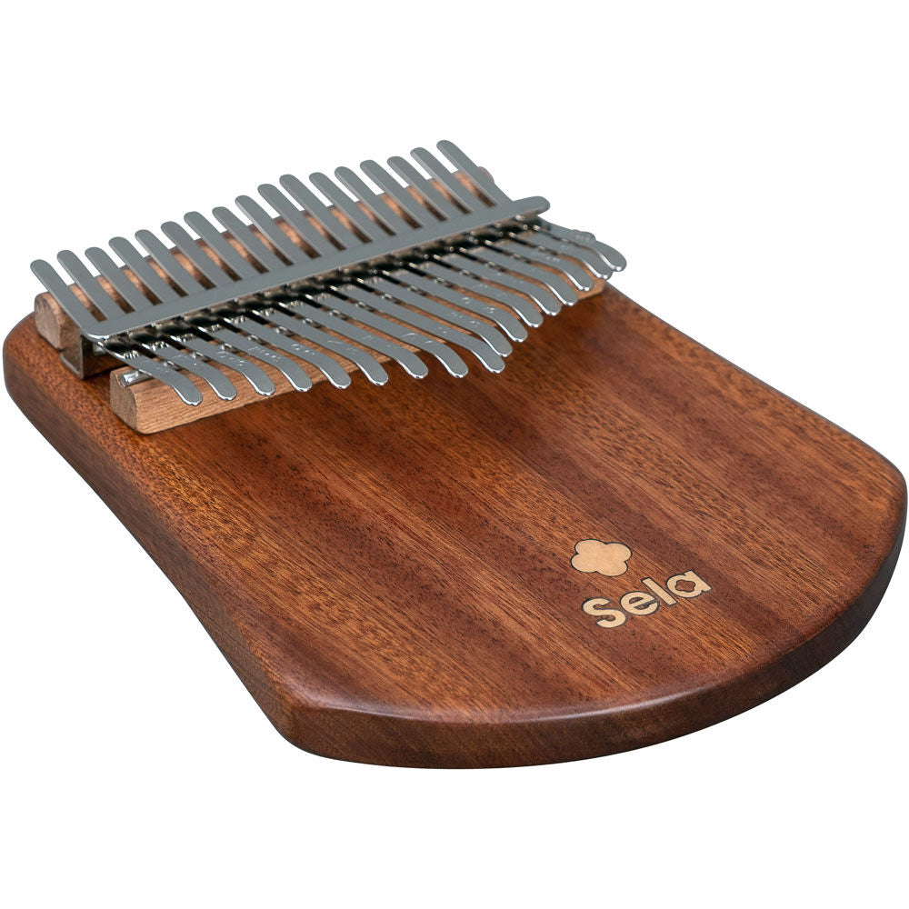 Sela 17-Key Solid Sapele Kalimba Sound Effect in Natural