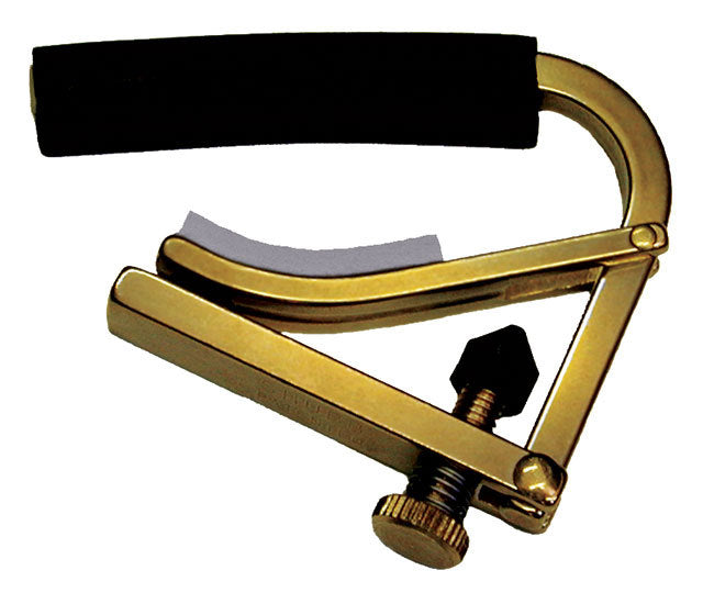 Shubb SHUBBC1B C1 Standard Original Steel String Guitar Capo in Brass