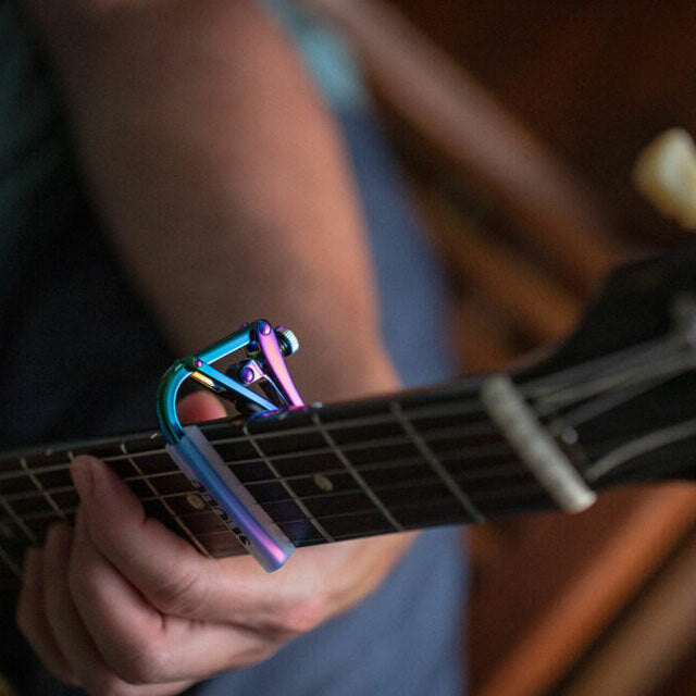 Shubb SHUBBC1P C1 "Royale" Steel String Guitar Capo in Paua Pearl Finish