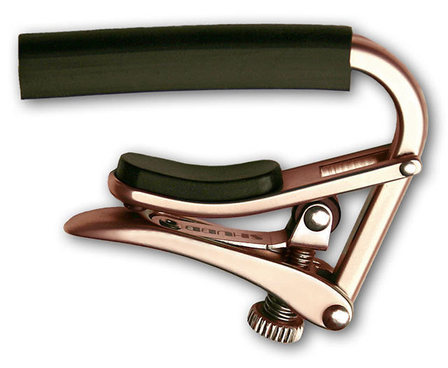 Shubb SHUBBC1ROSE C1 "Royale" Steel String Guitar Capo in Rose Gold Titanium Finish