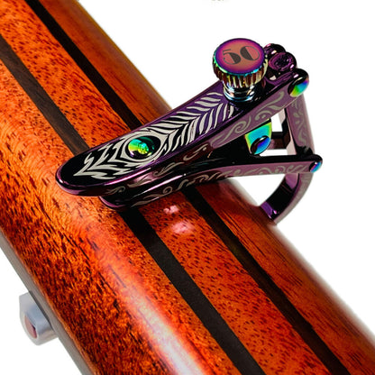 Shubb SHUBBC1VS C1 Anniversary Edition Steel String Guitar Capo in Violet Sky