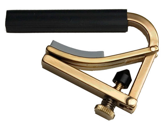 Shubb SHUBBC2B C2 Standard Original Nylon String Guitar Capo in Brass