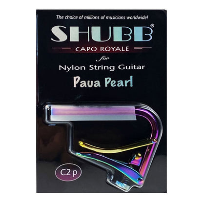 Shubb SHUBBC2P C2 "Royale" Nylon String Guitar Capo in Paua Pearl Finish