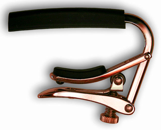 Shubb SHUBBC3ROSE C3 "Royale" 12-String Guitar Capo in Rose Gold Titanium Finish