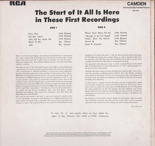 Little Richard & Roy Orbison – Little Richard & Roy Orbison (Vinyl, LP, Compilation, Stereo)