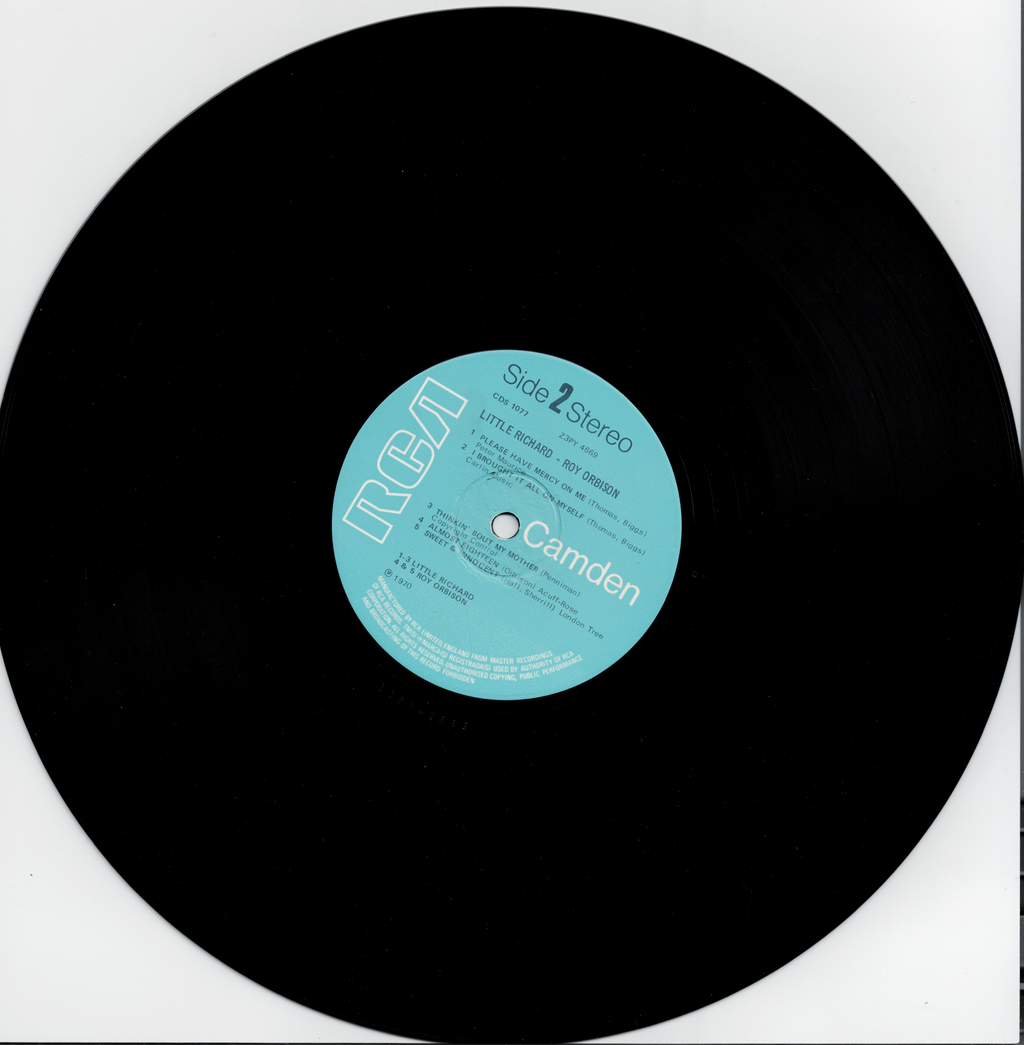 Little Richard & Roy Orbison – Little Richard & Roy Orbison (Vinyl, LP, Compilation, Stereo)