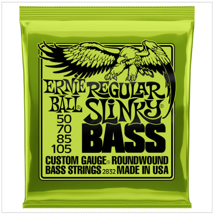 Ernie Ball Nickel Wound Electric Bass Strings (Assorted Gauges)