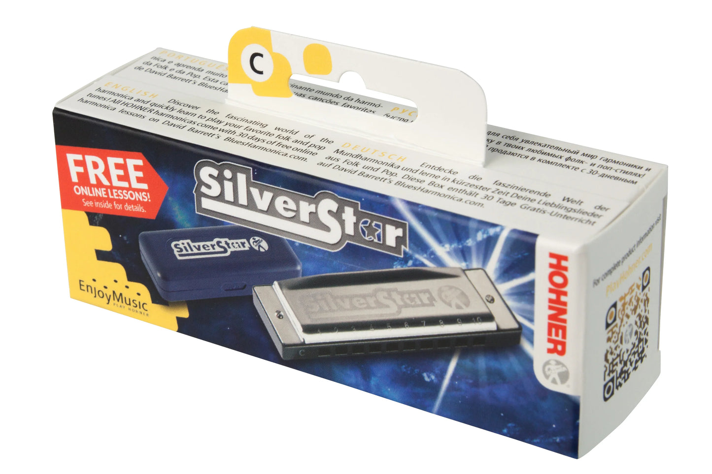 Hohner Silver Star 504/20 Harmonica HN-504G Key of G