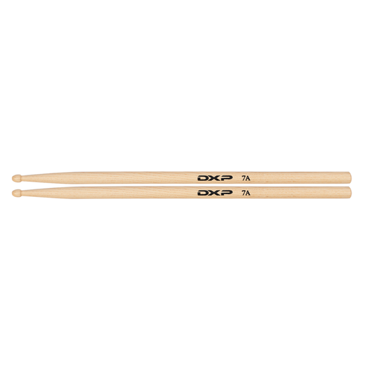 DXP D147A 7A Hickory Drum Sticks Wood Tip