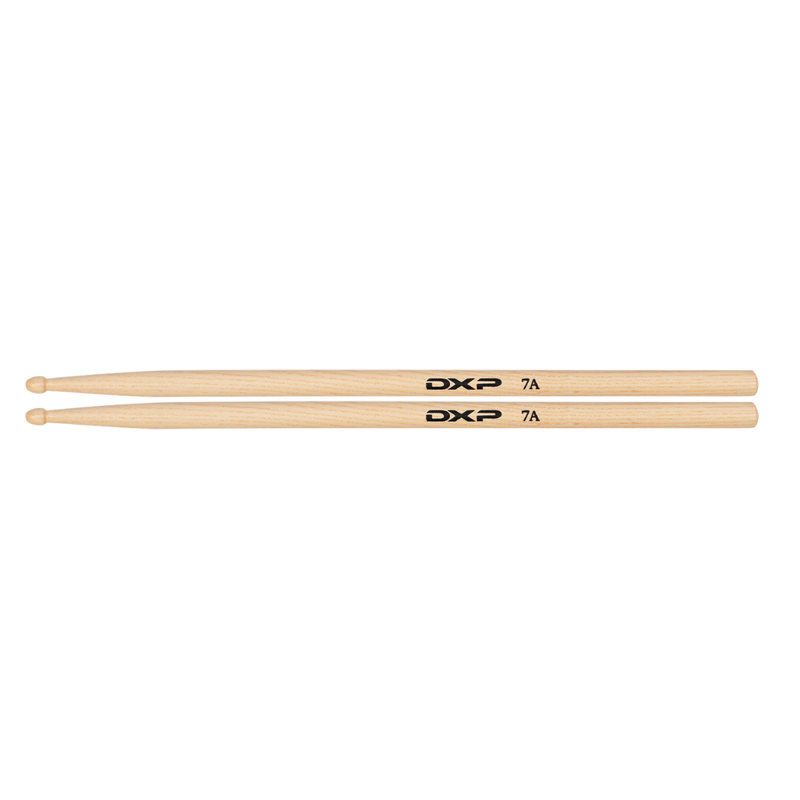 DXP D147A 7A Hickory Drum Sticks Wood Tip