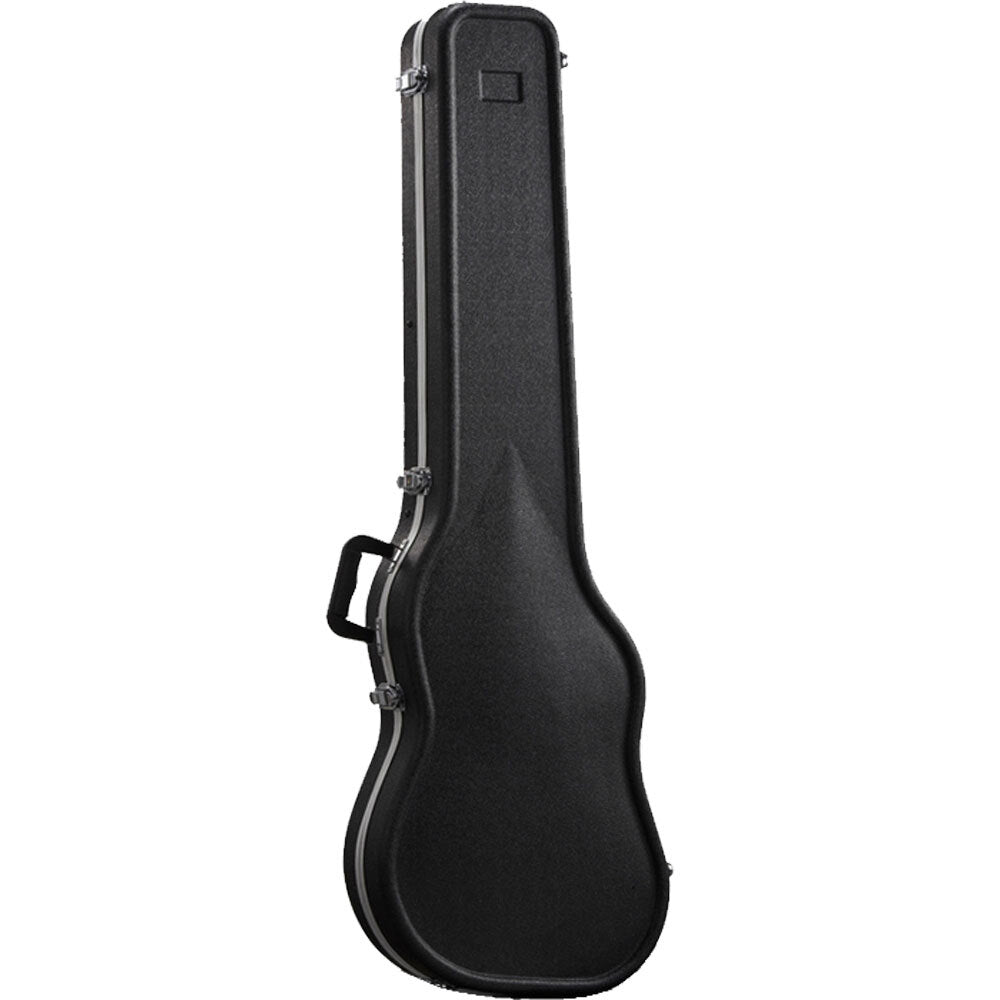 Torque TBC451BK ABS Shaped Electric Bass Guitar Case in Black Finish