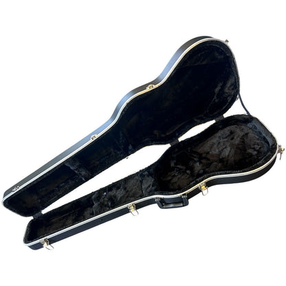 Torque TBC451BLKX ABS Shaped Electric Bass Guitar Case in Black-X Finish