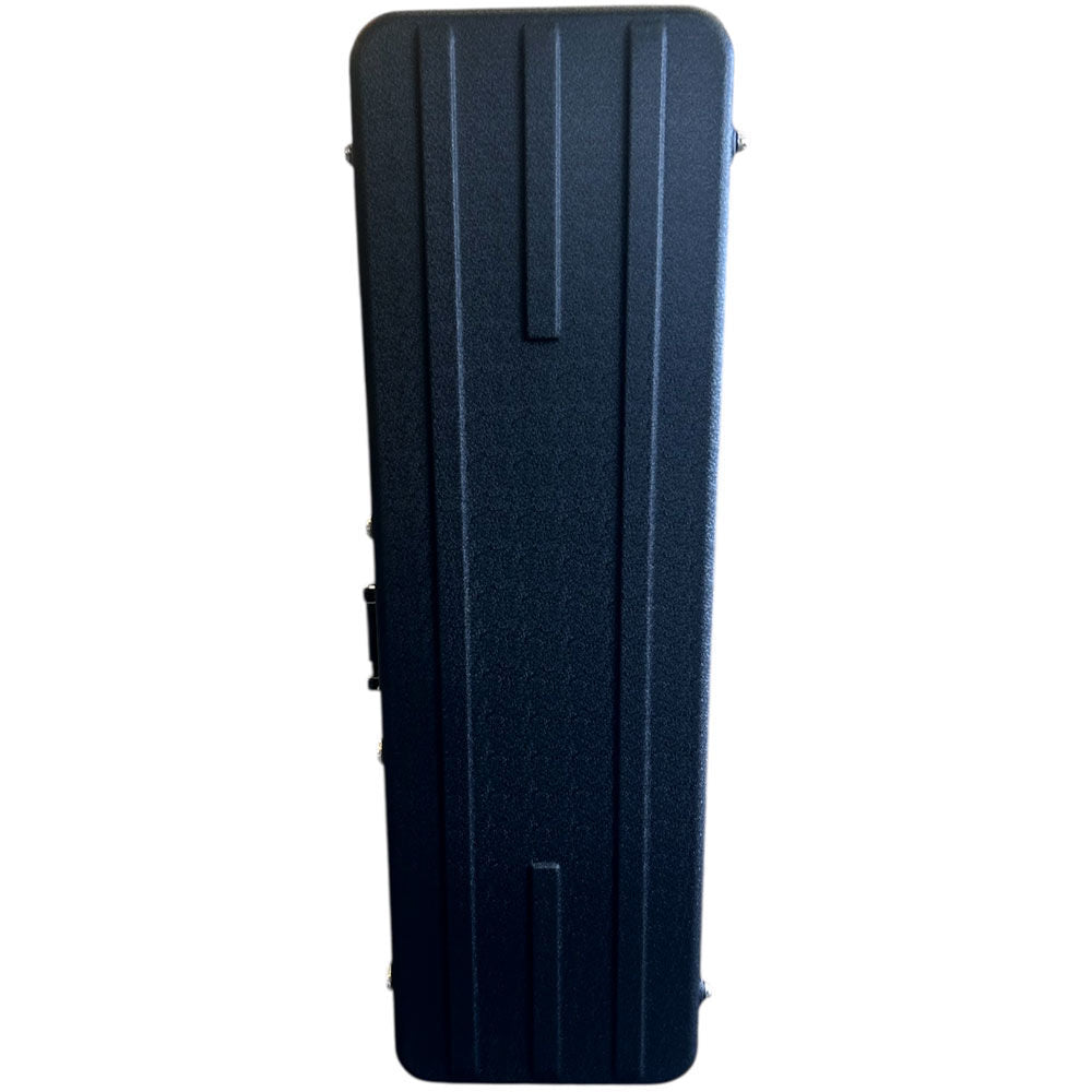 Torque TBC501BK Deluxe ABS Rectangular Electric Bass Guitar Case in Black Finish