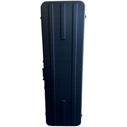 Torque TBC501BK Deluxe ABS Rectangular Electric Bass Guitar Case in Black Finish
