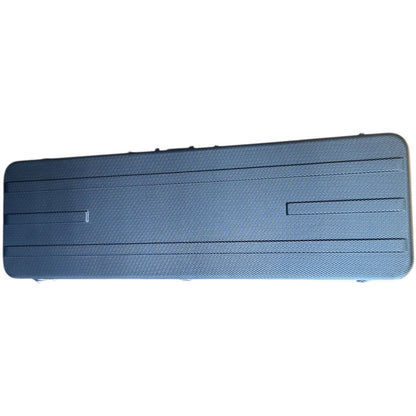 Torque Deluxe ABS Rectangular Electric Bass Guitar Case in Light Grey Finish