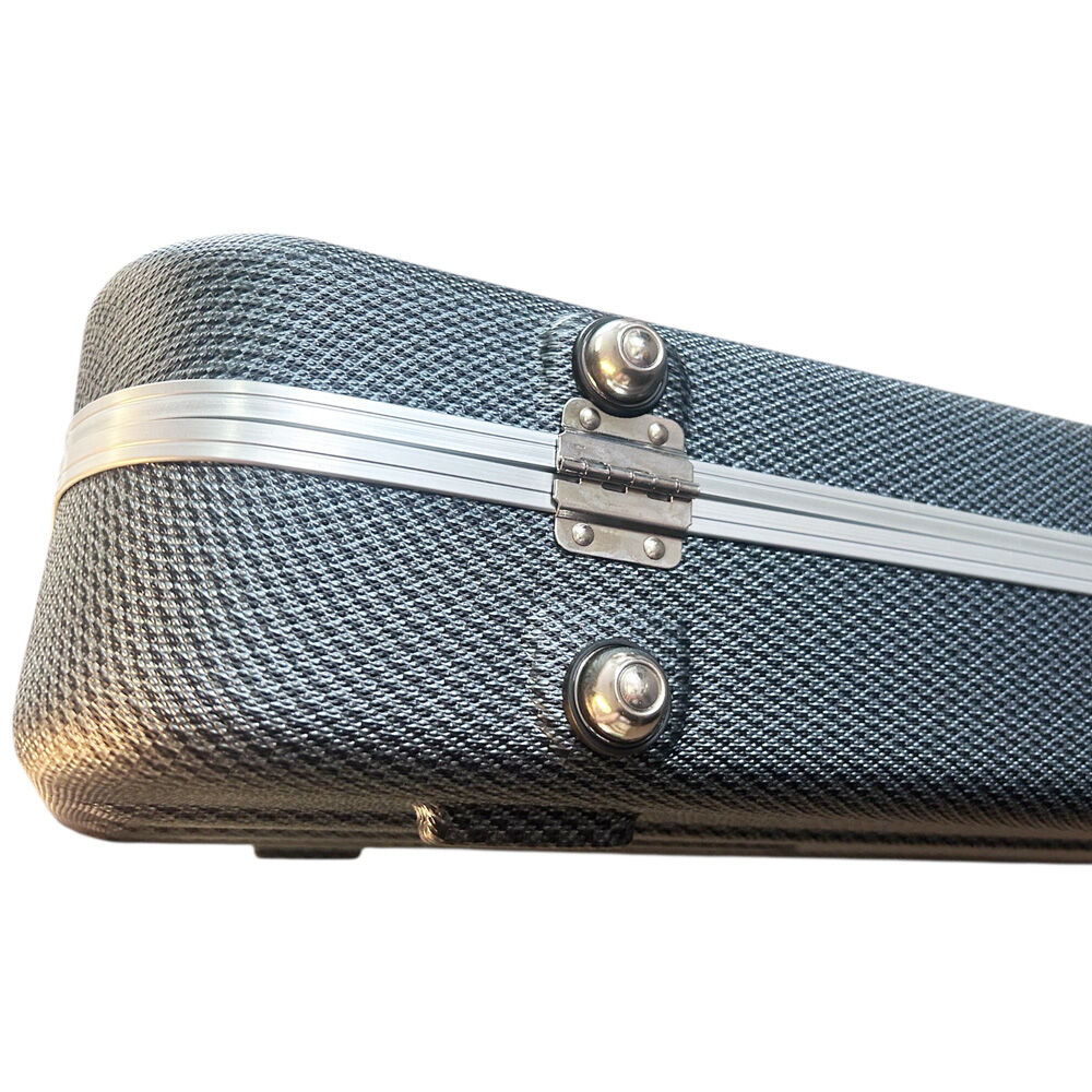 Torque Deluxe ABS Rectangular Electric Bass Guitar Case in Light Grey Finish