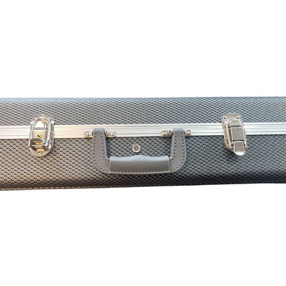Torque Deluxe ABS Rectangular Electric Bass Guitar Case in Light Grey Finish
