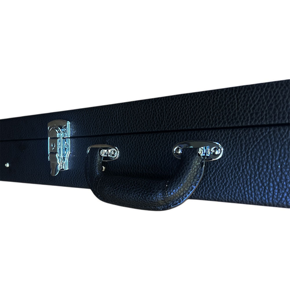 Torque TBC501MFBK Wooden Rectangular Electric Bass Guitar Case in Black Finish