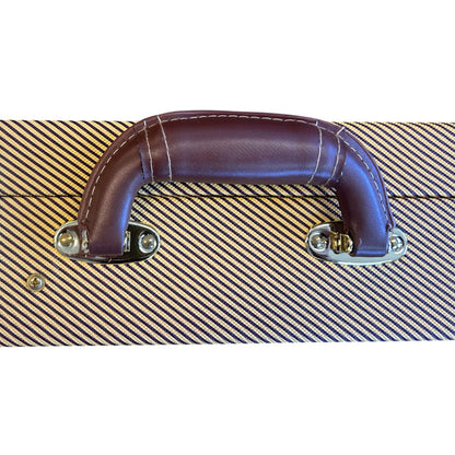 Torque TBC501MFTWE Wooden Rectangular Electric Bass Guitar Case in Tweed Finish