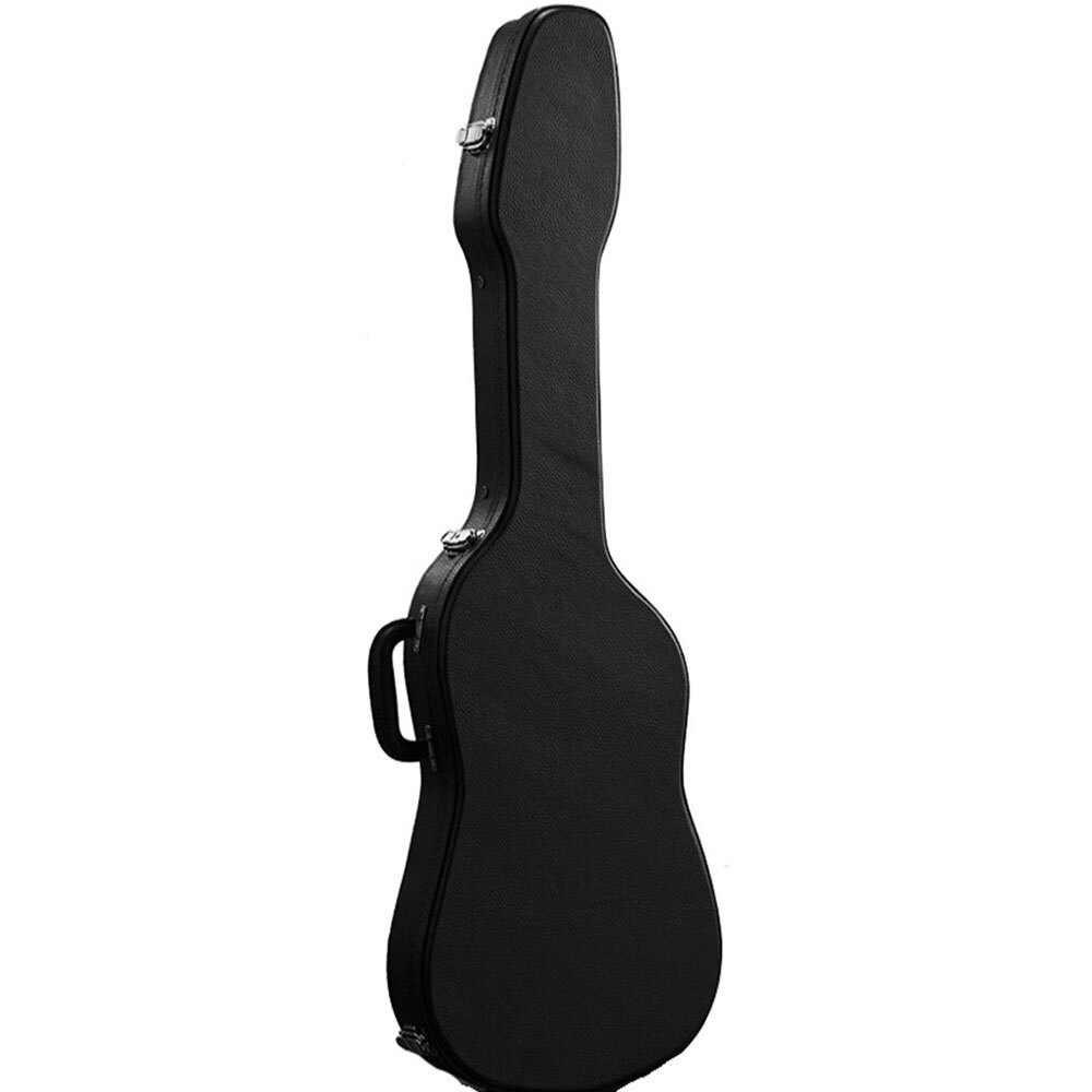 Torque TBC501MSBK Wooden Shaped Electric Bass Guitar Case in Black Finish