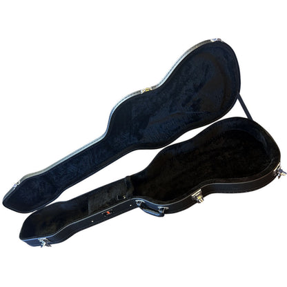 Torque TBC501MSBK Wooden Shaped Electric Bass Guitar Case in Black Finish