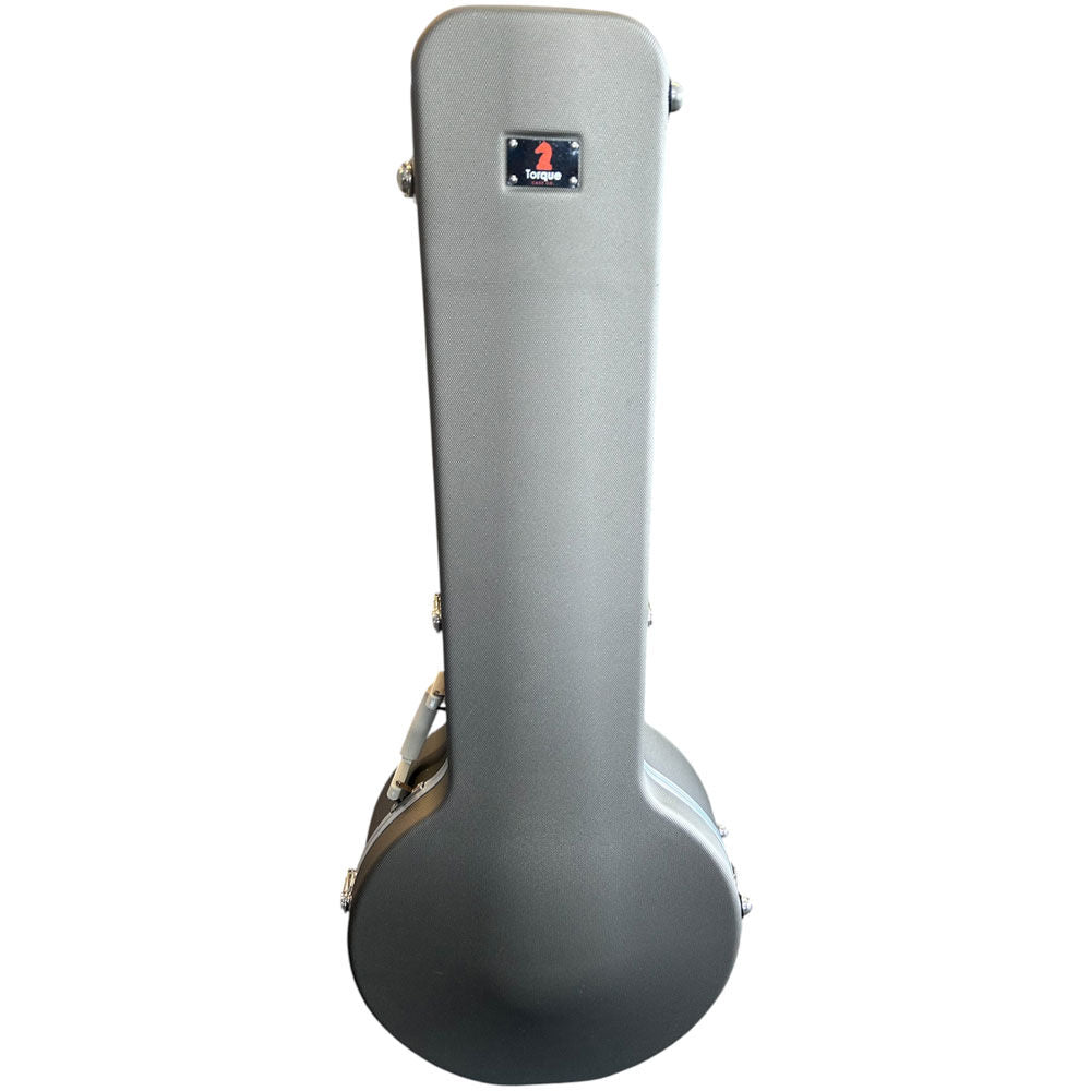 Torque TBZ500SILVX Deluxe Molded ABS Banjo Case in Silver-X Finish