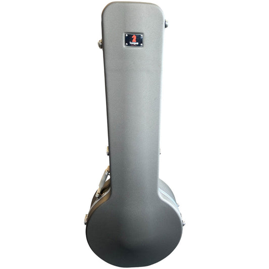 Torque TBZ500SILVX Deluxe Molded ABS Banjo Case in Silver-X Finish