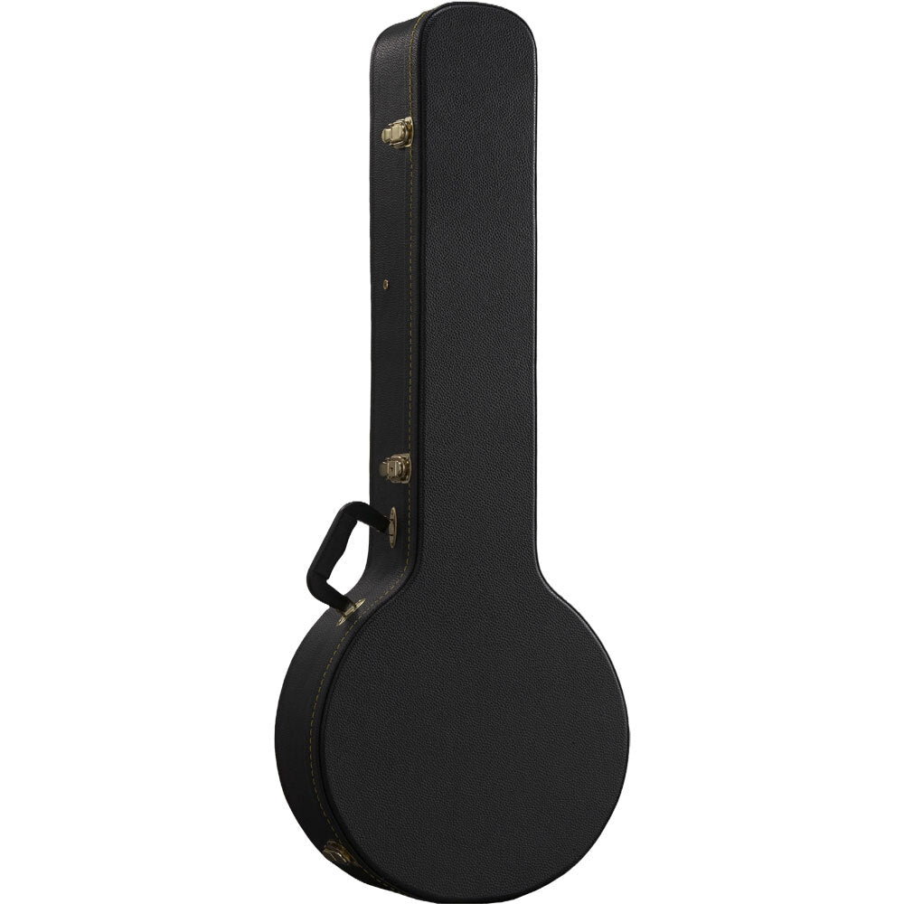 Torque TBZ501MBK Deluxe Wooden Banjo Case in Black Finish