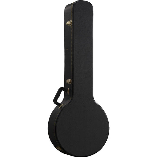 Torque TBZ501MBK Deluxe Wooden Banjo Case in Black Finish