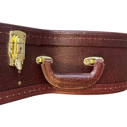 Torque TBZ501MBR Deluxe Wooden Banjo Case in Brown Finish