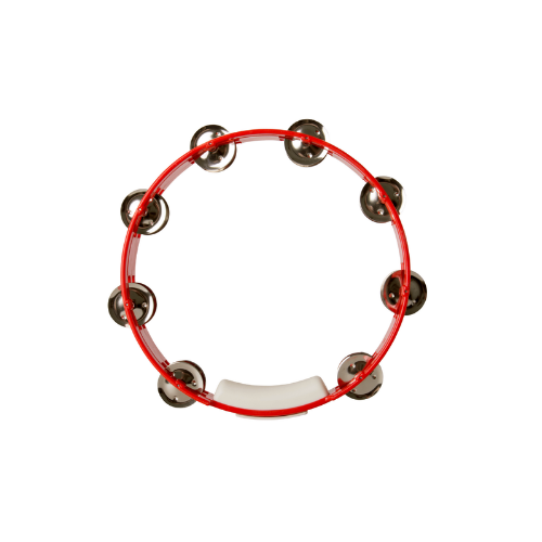 Rhythm Tech TC4030-U Red 10″ Tambourine