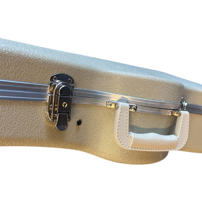 Torque TCC451IVORY ABS Classical Guitar Case in Ivory Finish