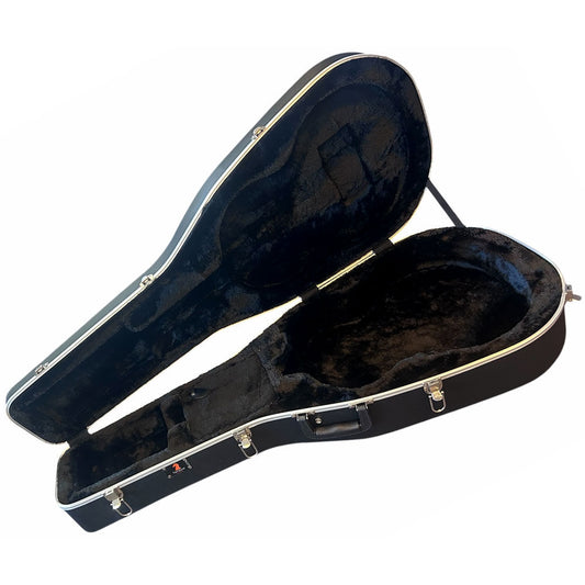 Torque TCC501BLKX Deluxe ABS Classical Guitar Case in Black-X Finish
