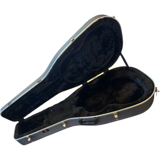 Torque TCC501BW Deluxe ABS Classical Guitar Case in Black/White Finish