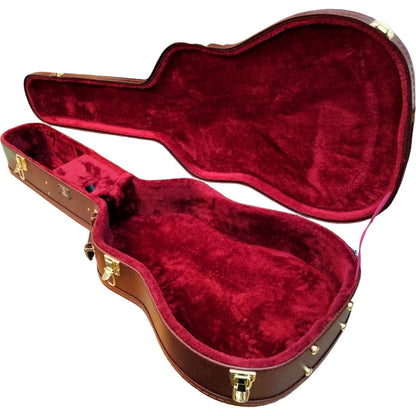Torque TCC501MGBR Wooden Archtop Classical Guitar Case in Brown Finish