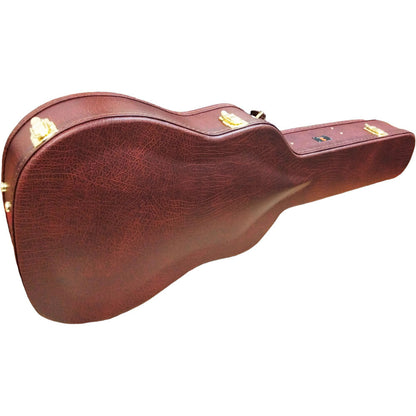 Torque TCC501MGBR Wooden Archtop Classical Guitar Case in Brown Finish