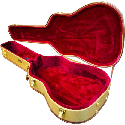 Torque TCC501MGTWE Wooden Archtop Classical Guitar Case in Tweed Finish