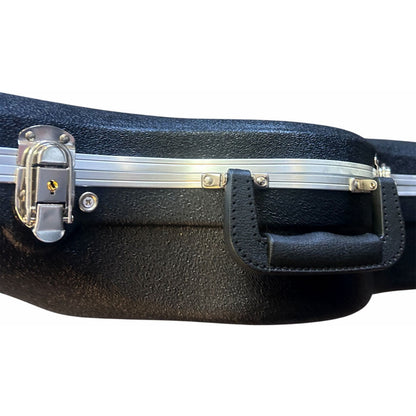 Torque TCC501NBK Deluxe Shaped ABS Classical Guitar Case in Black Finish