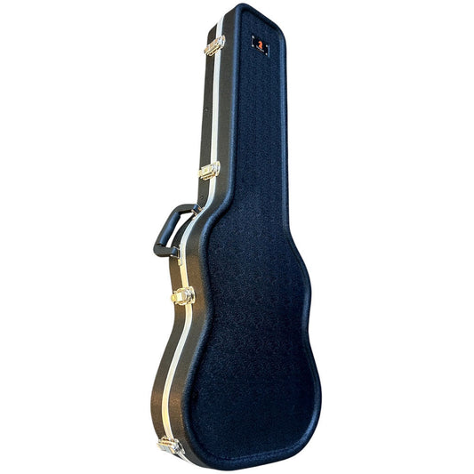 Torque TEC451BK ABS Shaped Electric Guitar Case in Black Finish