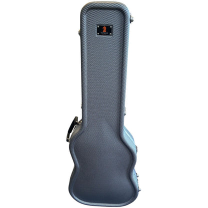 Torque TEC451BW ABS Shaped Electric Guitar Case in Black/White Finish