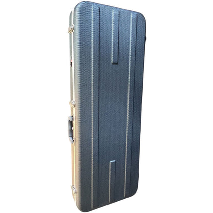 Torque TEC501LG Deluxe ABS Rectangular Electric Guitar Case in Light Grey Finish