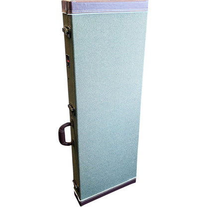 Torque TEC501MFOLIV Wooden Rectangular Electric Guitar Case in Olive Finish