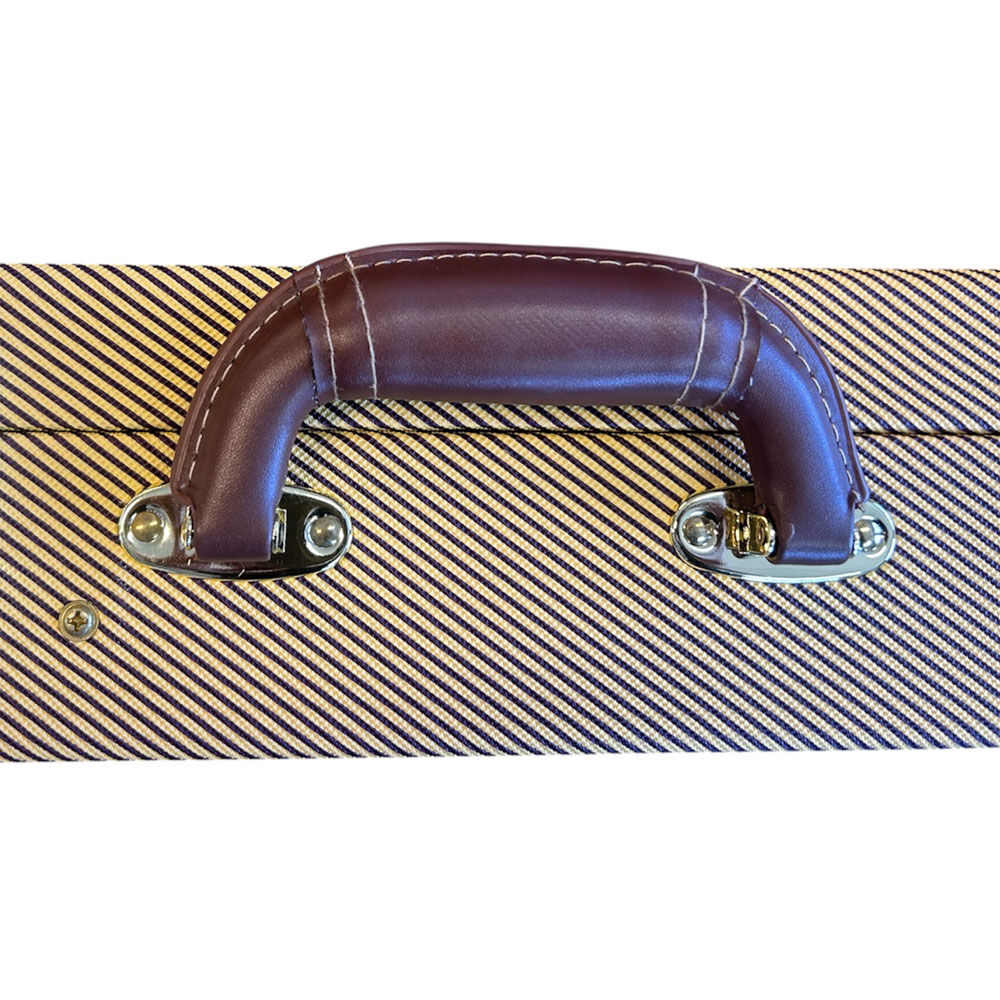Torque TEC501MFTWE Wooden Rectangular Electric Guitar Case in Tweed Finish