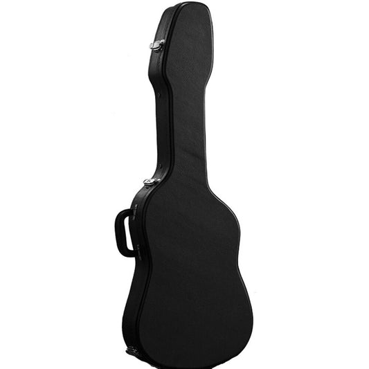 Torque TEC501MSBK Wooden Shaped Electric Guitar Case in Black Finish