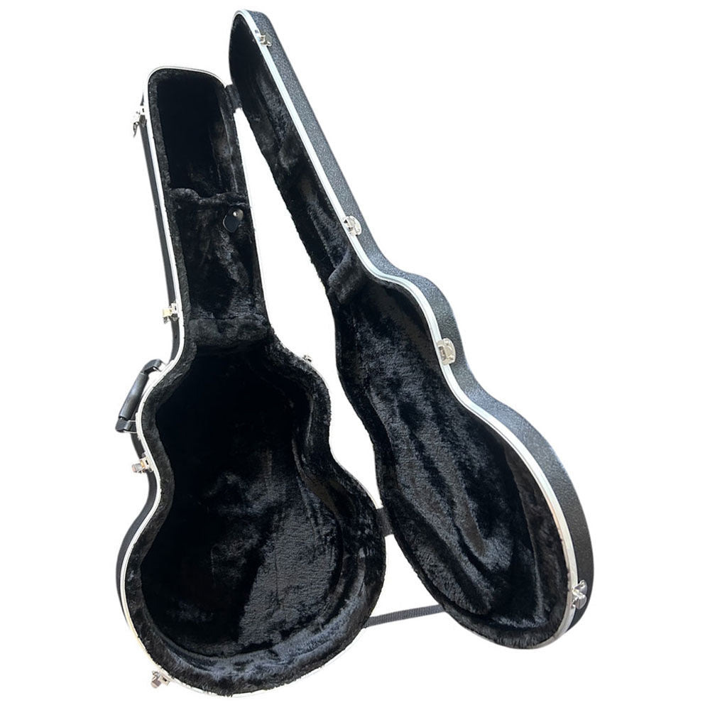 Torque TJC451BK ABS Jumbo Acoustic Guitar Case in Black Finish