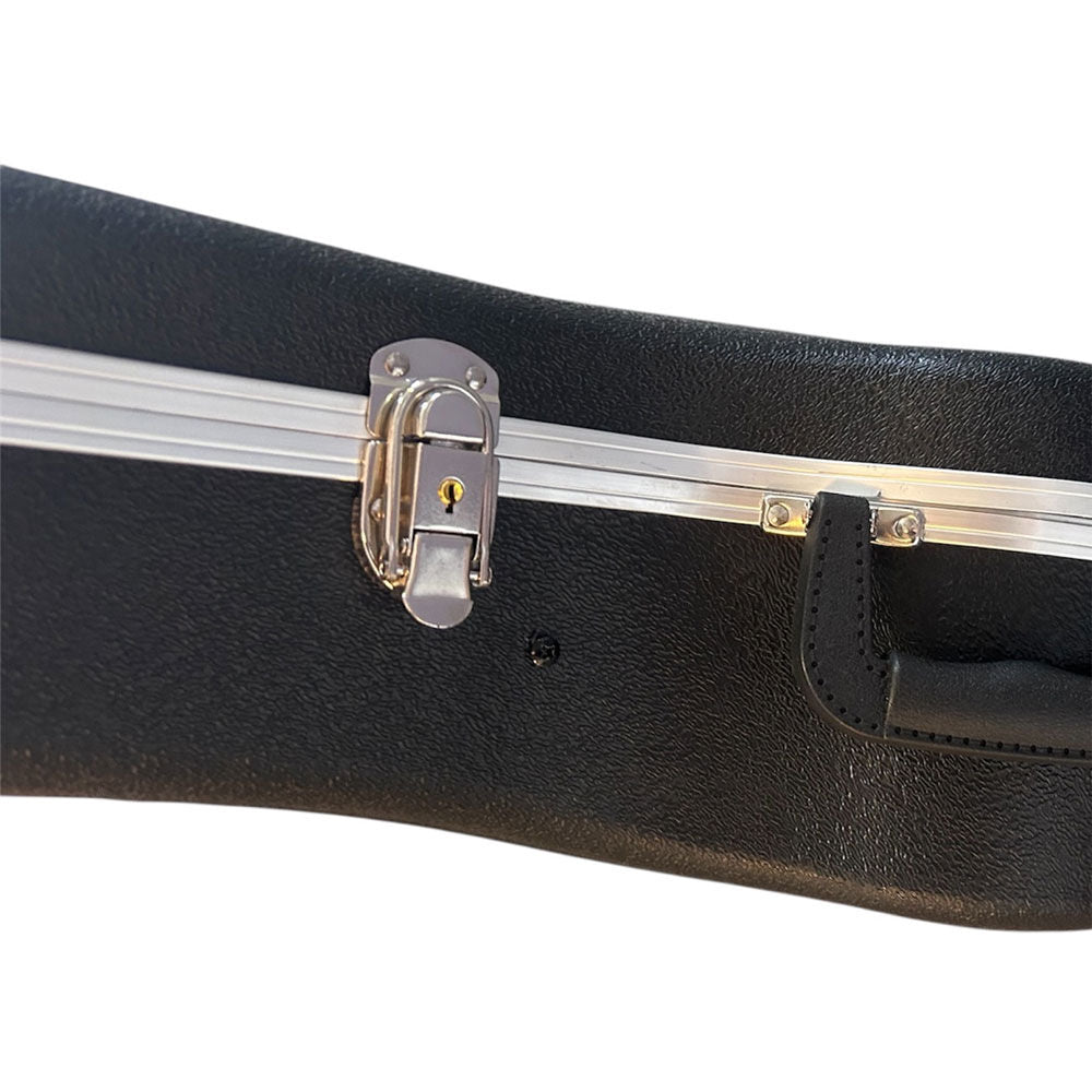 Torque TJC451BK ABS Jumbo Acoustic Guitar Case in Black Finish