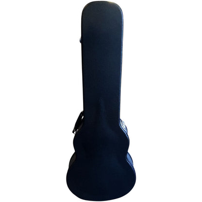 Torque TLP501MGBK Wooden Archtop LP-Style Electric Guitar Case in Black Finish